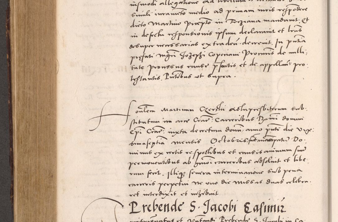 Zdjęcie nr 790 dla obiektu archiwalnego: Acta actorum causarum, sentenciarum tam diffinitivarum quam interloquutoriarum, decretorum, obligationum, quietationum et constitucionum procuratorum coram reverendo domino Bartholomeo Ganthkowsky cancellario Gnesnensi, archidiacono et reverendissimi in Christo patris domini Andree Dei gratia episcopi Cracoviensis vicario in spiritualibus generali Cracoviensi ad annum Domini millesimum quingentesimum quingentesimum primum, cuius indictio nona, pontificatus sanctissimi in Christo patris domini Julii divina providencia pape tercii, annus secundus (sic!) felici omine incipiutur.