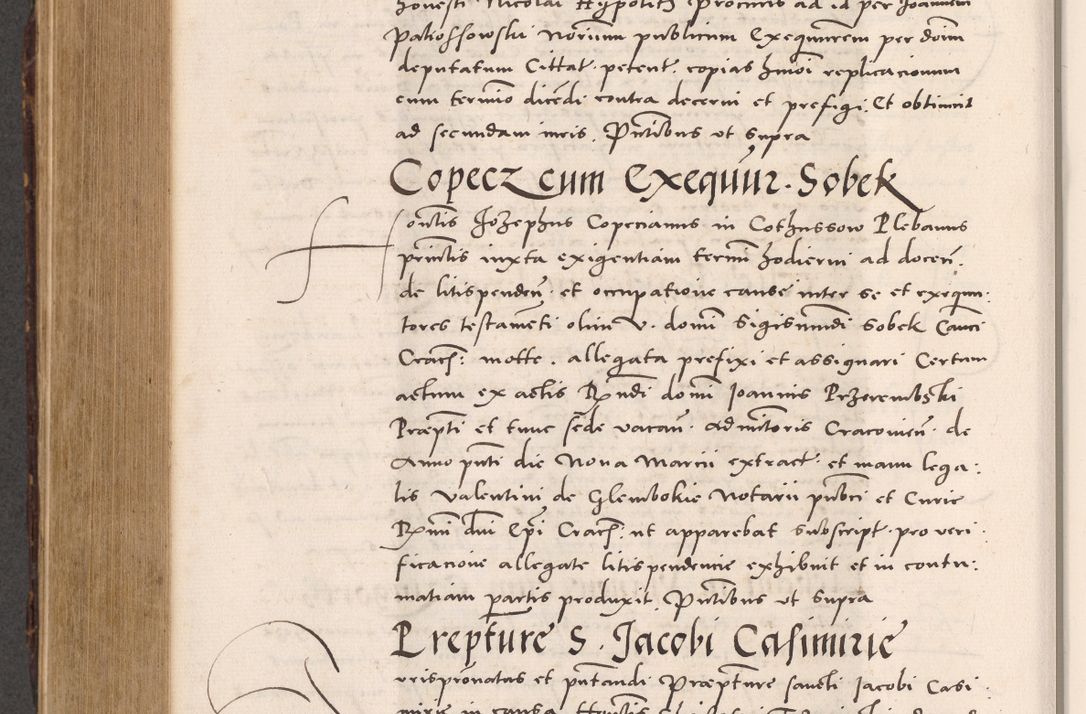 Zdjęcie nr 778 dla obiektu archiwalnego: Acta actorum causarum, sentenciarum tam diffinitivarum quam interloquutoriarum, decretorum, obligationum, quietationum et constitucionum procuratorum coram reverendo domino Bartholomeo Ganthkowsky cancellario Gnesnensi, archidiacono et reverendissimi in Christo patris domini Andree Dei gratia episcopi Cracoviensis vicario in spiritualibus generali Cracoviensi ad annum Domini millesimum quingentesimum quingentesimum primum, cuius indictio nona, pontificatus sanctissimi in Christo patris domini Julii divina providencia pape tercii, annus secundus (sic!) felici omine incipiutur.