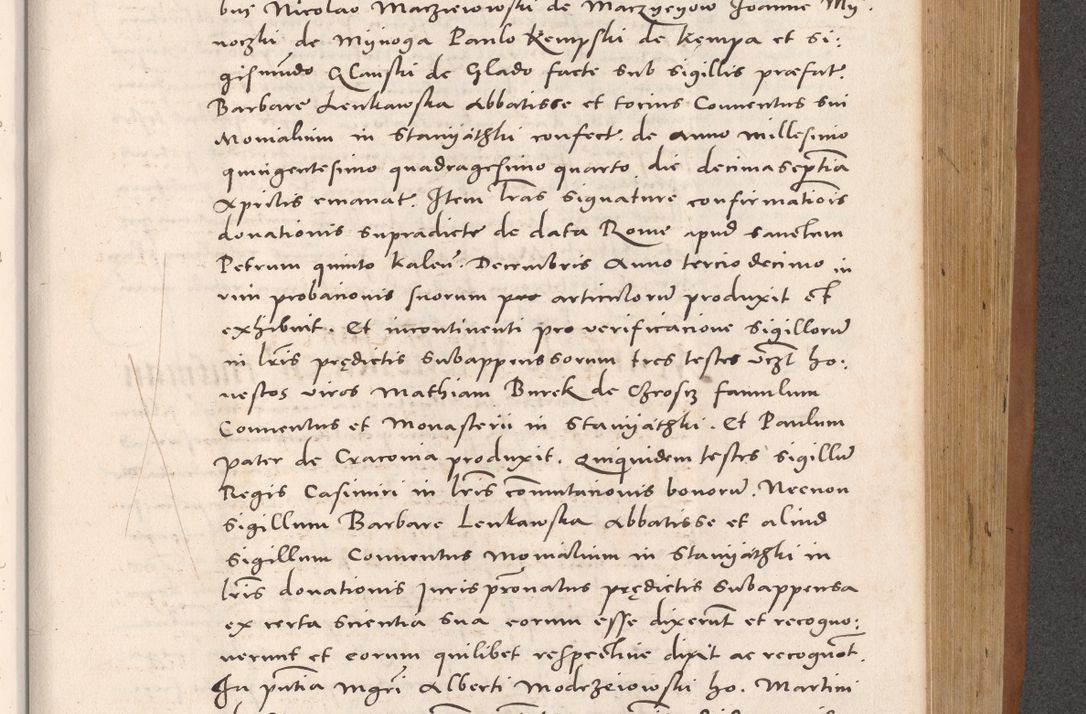 Zdjęcie nr 775 dla obiektu archiwalnego: Acta actorum causarum, sentenciarum tam diffinitivarum quam interloquutoriarum, decretorum, obligationum, quietationum et constitucionum procuratorum coram reverendo domino Bartholomeo Ganthkowsky cancellario Gnesnensi, archidiacono et reverendissimi in Christo patris domini Andree Dei gratia episcopi Cracoviensis vicario in spiritualibus generali Cracoviensi ad annum Domini millesimum quingentesimum quingentesimum primum, cuius indictio nona, pontificatus sanctissimi in Christo patris domini Julii divina providencia pape tercii, annus secundus (sic!) felici omine incipiutur.