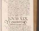 Zdjęcie nr 773 dla obiektu archiwalnego: Acta actorum causarum, sentenciarum tam diffinitivarum quam interloquutoriarum, decretorum, obligationum, quietationum et constitucionum procuratorum coram reverendo domino Bartholomeo Ganthkowsky cancellario Gnesnensi, archidiacono et reverendissimi in Christo patris domini Andree Dei gratia episcopi Cracoviensis vicario in spiritualibus generali Cracoviensi ad annum Domini millesimum quingentesimum quingentesimum primum, cuius indictio nona, pontificatus sanctissimi in Christo patris domini Julii divina providencia pape tercii, annus secundus (sic!) felici omine incipiutur.