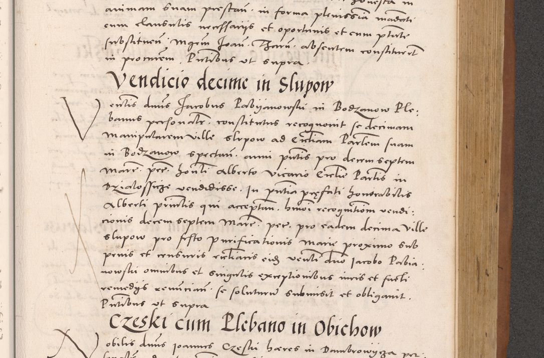 Zdjęcie nr 763 dla obiektu archiwalnego: Acta actorum causarum, sentenciarum tam diffinitivarum quam interloquutoriarum, decretorum, obligationum, quietationum et constitucionum procuratorum coram reverendo domino Bartholomeo Ganthkowsky cancellario Gnesnensi, archidiacono et reverendissimi in Christo patris domini Andree Dei gratia episcopi Cracoviensis vicario in spiritualibus generali Cracoviensi ad annum Domini millesimum quingentesimum quingentesimum primum, cuius indictio nona, pontificatus sanctissimi in Christo patris domini Julii divina providencia pape tercii, annus secundus (sic!) felici omine incipiutur.