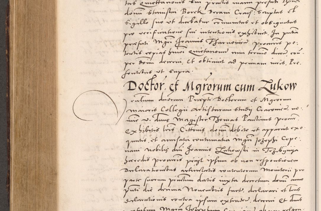 Zdjęcie nr 756 dla obiektu archiwalnego: Acta actorum causarum, sentenciarum tam diffinitivarum quam interloquutoriarum, decretorum, obligationum, quietationum et constitucionum procuratorum coram reverendo domino Bartholomeo Ganthkowsky cancellario Gnesnensi, archidiacono et reverendissimi in Christo patris domini Andree Dei gratia episcopi Cracoviensis vicario in spiritualibus generali Cracoviensi ad annum Domini millesimum quingentesimum quingentesimum primum, cuius indictio nona, pontificatus sanctissimi in Christo patris domini Julii divina providencia pape tercii, annus secundus (sic!) felici omine incipiutur.