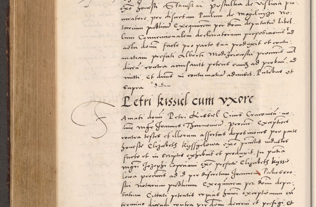 Zdjęcie nr 754 dla obiektu archiwalnego: Acta actorum causarum, sentenciarum tam diffinitivarum quam interloquutoriarum, decretorum, obligationum, quietationum et constitucionum procuratorum coram reverendo domino Bartholomeo Ganthkowsky cancellario Gnesnensi, archidiacono et reverendissimi in Christo patris domini Andree Dei gratia episcopi Cracoviensis vicario in spiritualibus generali Cracoviensi ad annum Domini millesimum quingentesimum quingentesimum primum, cuius indictio nona, pontificatus sanctissimi in Christo patris domini Julii divina providencia pape tercii, annus secundus (sic!) felici omine incipiutur.