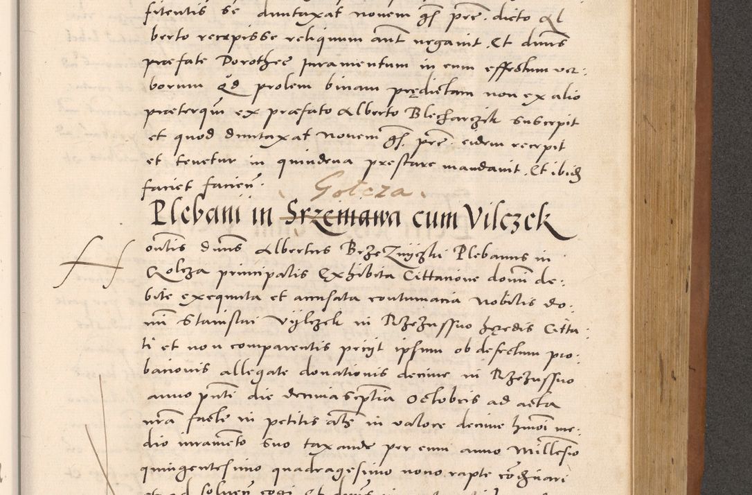 Zdjęcie nr 753 dla obiektu archiwalnego: Acta actorum causarum, sentenciarum tam diffinitivarum quam interloquutoriarum, decretorum, obligationum, quietationum et constitucionum procuratorum coram reverendo domino Bartholomeo Ganthkowsky cancellario Gnesnensi, archidiacono et reverendissimi in Christo patris domini Andree Dei gratia episcopi Cracoviensis vicario in spiritualibus generali Cracoviensi ad annum Domini millesimum quingentesimum quingentesimum primum, cuius indictio nona, pontificatus sanctissimi in Christo patris domini Julii divina providencia pape tercii, annus secundus (sic!) felici omine incipiutur.