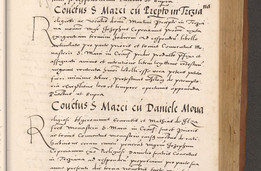 Zdjęcie nr 743 dla obiektu archiwalnego: Acta actorum causarum, sentenciarum tam diffinitivarum quam interloquutoriarum, decretorum, obligationum, quietationum et constitucionum procuratorum coram reverendo domino Bartholomeo Ganthkowsky cancellario Gnesnensi, archidiacono et reverendissimi in Christo patris domini Andree Dei gratia episcopi Cracoviensis vicario in spiritualibus generali Cracoviensi ad annum Domini millesimum quingentesimum quingentesimum primum, cuius indictio nona, pontificatus sanctissimi in Christo patris domini Julii divina providencia pape tercii, annus secundus (sic!) felici omine incipiutur.