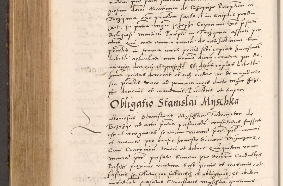 Zdjęcie nr 738 dla obiektu archiwalnego: Acta actorum causarum, sentenciarum tam diffinitivarum quam interloquutoriarum, decretorum, obligationum, quietationum et constitucionum procuratorum coram reverendo domino Bartholomeo Ganthkowsky cancellario Gnesnensi, archidiacono et reverendissimi in Christo patris domini Andree Dei gratia episcopi Cracoviensis vicario in spiritualibus generali Cracoviensi ad annum Domini millesimum quingentesimum quingentesimum primum, cuius indictio nona, pontificatus sanctissimi in Christo patris domini Julii divina providencia pape tercii, annus secundus (sic!) felici omine incipiutur.