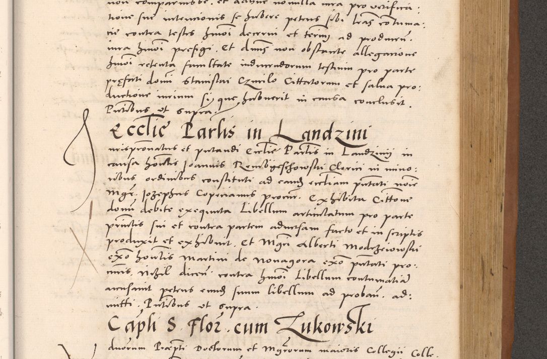 Zdjęcie nr 739 dla obiektu archiwalnego: Acta actorum causarum, sentenciarum tam diffinitivarum quam interloquutoriarum, decretorum, obligationum, quietationum et constitucionum procuratorum coram reverendo domino Bartholomeo Ganthkowsky cancellario Gnesnensi, archidiacono et reverendissimi in Christo patris domini Andree Dei gratia episcopi Cracoviensis vicario in spiritualibus generali Cracoviensi ad annum Domini millesimum quingentesimum quingentesimum primum, cuius indictio nona, pontificatus sanctissimi in Christo patris domini Julii divina providencia pape tercii, annus secundus (sic!) felici omine incipiutur.