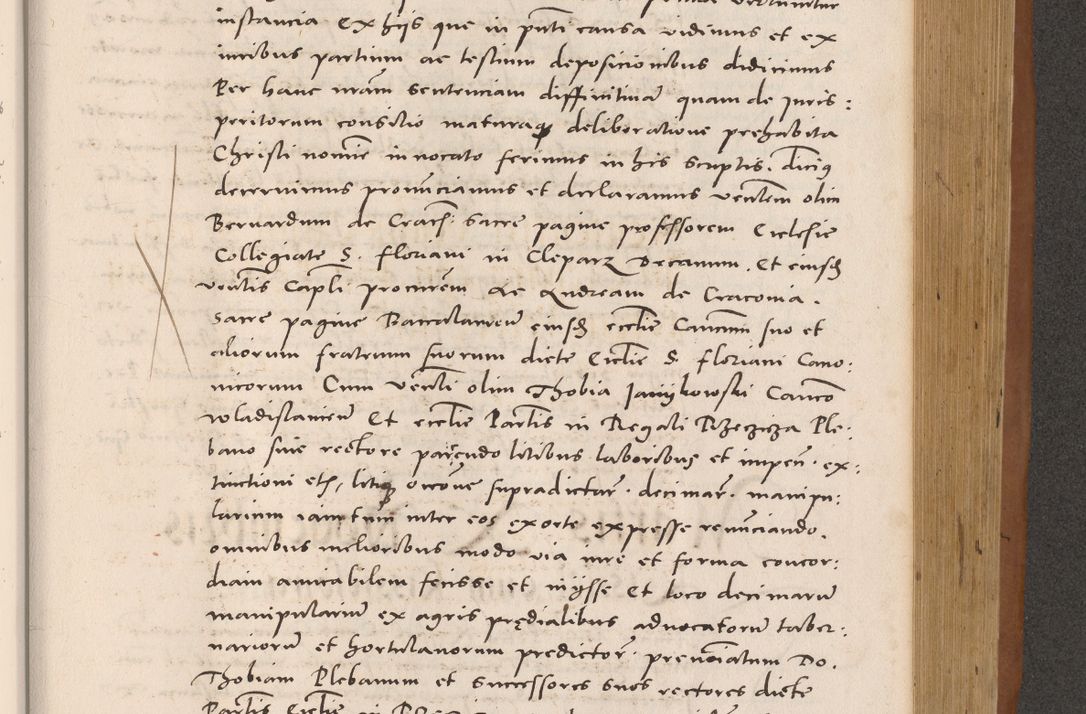 Zdjęcie nr 733 dla obiektu archiwalnego: Acta actorum causarum, sentenciarum tam diffinitivarum quam interloquutoriarum, decretorum, obligationum, quietationum et constitucionum procuratorum coram reverendo domino Bartholomeo Ganthkowsky cancellario Gnesnensi, archidiacono et reverendissimi in Christo patris domini Andree Dei gratia episcopi Cracoviensis vicario in spiritualibus generali Cracoviensi ad annum Domini millesimum quingentesimum quingentesimum primum, cuius indictio nona, pontificatus sanctissimi in Christo patris domini Julii divina providencia pape tercii, annus secundus (sic!) felici omine incipiutur.