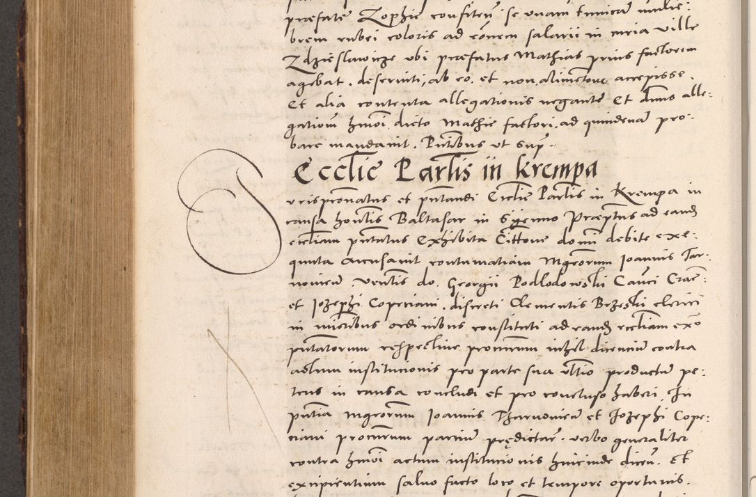 Zdjęcie nr 736 dla obiektu archiwalnego: Acta actorum causarum, sentenciarum tam diffinitivarum quam interloquutoriarum, decretorum, obligationum, quietationum et constitucionum procuratorum coram reverendo domino Bartholomeo Ganthkowsky cancellario Gnesnensi, archidiacono et reverendissimi in Christo patris domini Andree Dei gratia episcopi Cracoviensis vicario in spiritualibus generali Cracoviensi ad annum Domini millesimum quingentesimum quingentesimum primum, cuius indictio nona, pontificatus sanctissimi in Christo patris domini Julii divina providencia pape tercii, annus secundus (sic!) felici omine incipiutur.
