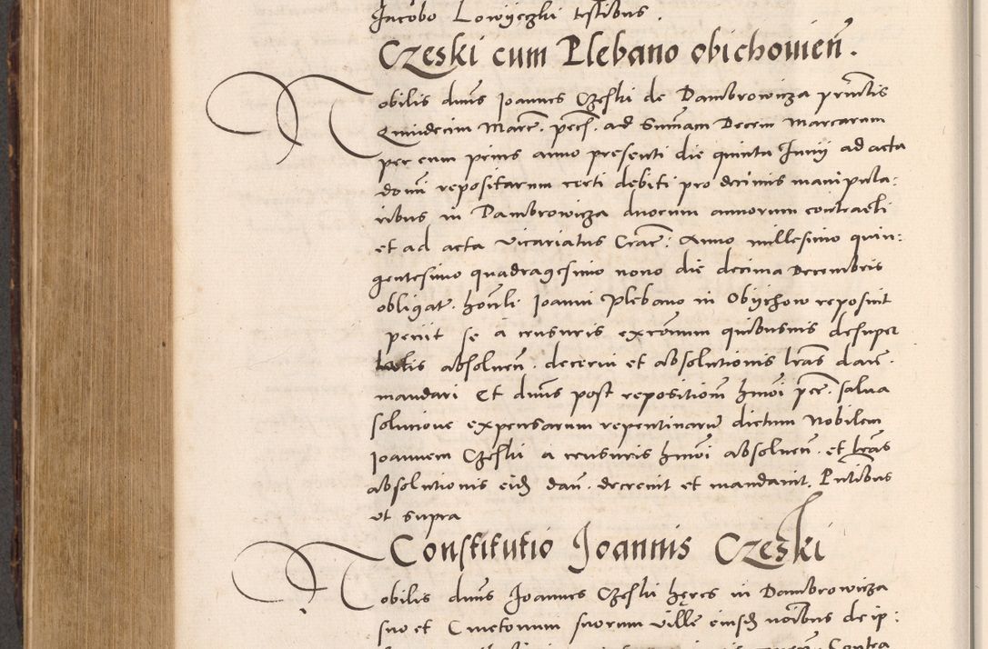 Zdjęcie nr 728 dla obiektu archiwalnego: Acta actorum causarum, sentenciarum tam diffinitivarum quam interloquutoriarum, decretorum, obligationum, quietationum et constitucionum procuratorum coram reverendo domino Bartholomeo Ganthkowsky cancellario Gnesnensi, archidiacono et reverendissimi in Christo patris domini Andree Dei gratia episcopi Cracoviensis vicario in spiritualibus generali Cracoviensi ad annum Domini millesimum quingentesimum quingentesimum primum, cuius indictio nona, pontificatus sanctissimi in Christo patris domini Julii divina providencia pape tercii, annus secundus (sic!) felici omine incipiutur.