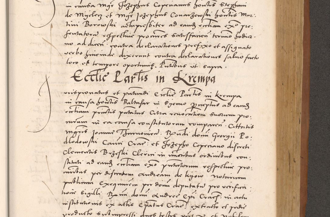 Zdjęcie nr 729 dla obiektu archiwalnego: Acta actorum causarum, sentenciarum tam diffinitivarum quam interloquutoriarum, decretorum, obligationum, quietationum et constitucionum procuratorum coram reverendo domino Bartholomeo Ganthkowsky cancellario Gnesnensi, archidiacono et reverendissimi in Christo patris domini Andree Dei gratia episcopi Cracoviensis vicario in spiritualibus generali Cracoviensi ad annum Domini millesimum quingentesimum quingentesimum primum, cuius indictio nona, pontificatus sanctissimi in Christo patris domini Julii divina providencia pape tercii, annus secundus (sic!) felici omine incipiutur.