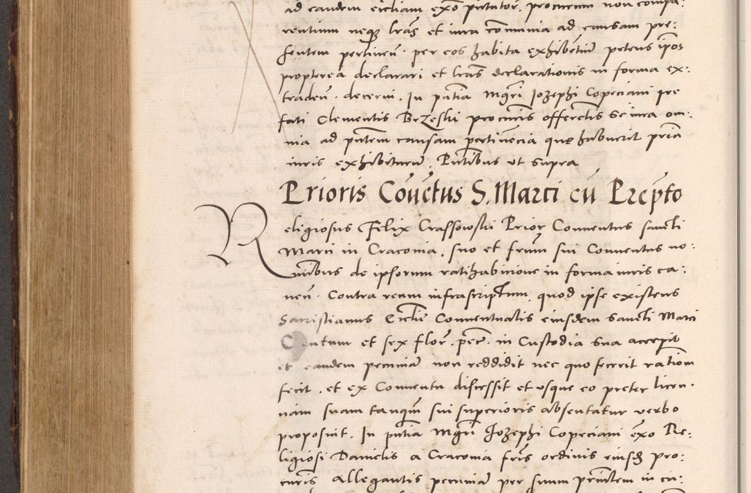 Zdjęcie nr 718 dla obiektu archiwalnego: Acta actorum causarum, sentenciarum tam diffinitivarum quam interloquutoriarum, decretorum, obligationum, quietationum et constitucionum procuratorum coram reverendo domino Bartholomeo Ganthkowsky cancellario Gnesnensi, archidiacono et reverendissimi in Christo patris domini Andree Dei gratia episcopi Cracoviensis vicario in spiritualibus generali Cracoviensi ad annum Domini millesimum quingentesimum quingentesimum primum, cuius indictio nona, pontificatus sanctissimi in Christo patris domini Julii divina providencia pape tercii, annus secundus (sic!) felici omine incipiutur.