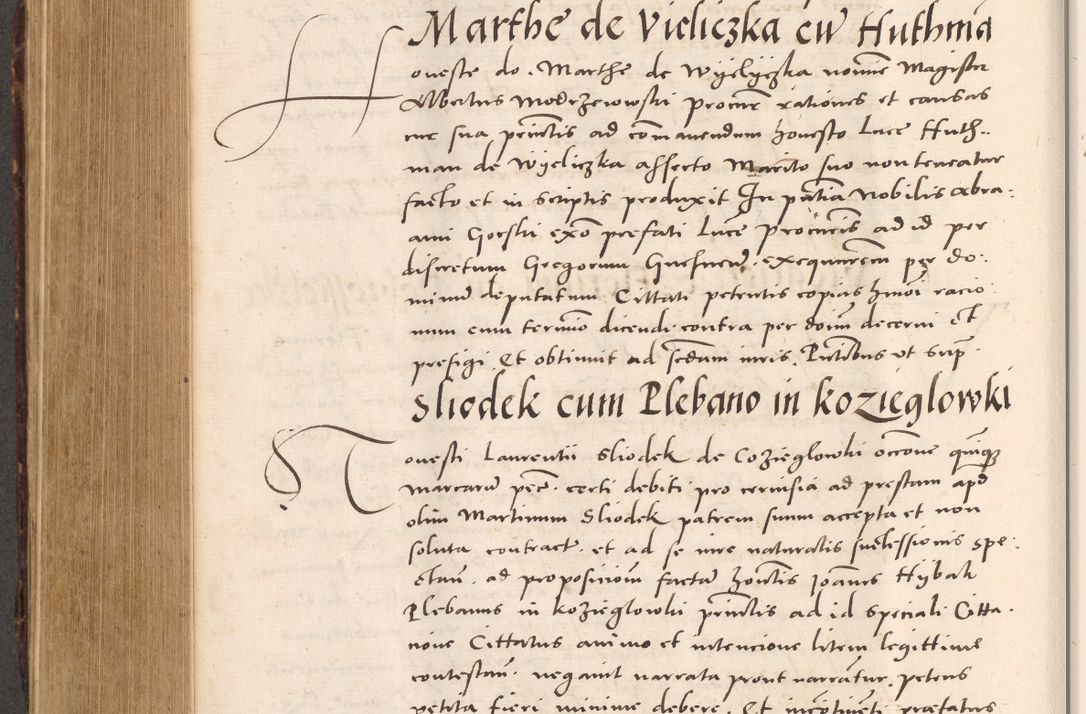 Zdjęcie nr 716 dla obiektu archiwalnego: Acta actorum causarum, sentenciarum tam diffinitivarum quam interloquutoriarum, decretorum, obligationum, quietationum et constitucionum procuratorum coram reverendo domino Bartholomeo Ganthkowsky cancellario Gnesnensi, archidiacono et reverendissimi in Christo patris domini Andree Dei gratia episcopi Cracoviensis vicario in spiritualibus generali Cracoviensi ad annum Domini millesimum quingentesimum quingentesimum primum, cuius indictio nona, pontificatus sanctissimi in Christo patris domini Julii divina providencia pape tercii, annus secundus (sic!) felici omine incipiutur.