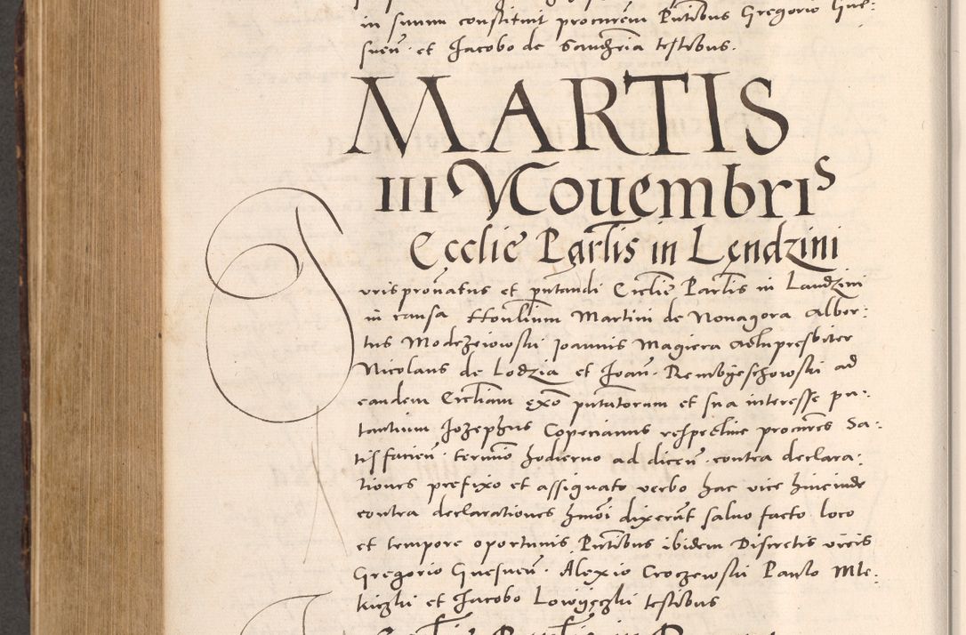 Zdjęcie nr 714 dla obiektu archiwalnego: Acta actorum causarum, sentenciarum tam diffinitivarum quam interloquutoriarum, decretorum, obligationum, quietationum et constitucionum procuratorum coram reverendo domino Bartholomeo Ganthkowsky cancellario Gnesnensi, archidiacono et reverendissimi in Christo patris domini Andree Dei gratia episcopi Cracoviensis vicario in spiritualibus generali Cracoviensi ad annum Domini millesimum quingentesimum quingentesimum primum, cuius indictio nona, pontificatus sanctissimi in Christo patris domini Julii divina providencia pape tercii, annus secundus (sic!) felici omine incipiutur.