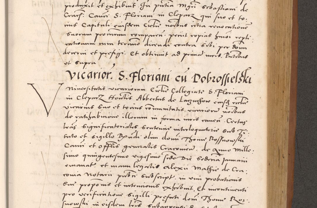 Zdjęcie nr 715 dla obiektu archiwalnego: Acta actorum causarum, sentenciarum tam diffinitivarum quam interloquutoriarum, decretorum, obligationum, quietationum et constitucionum procuratorum coram reverendo domino Bartholomeo Ganthkowsky cancellario Gnesnensi, archidiacono et reverendissimi in Christo patris domini Andree Dei gratia episcopi Cracoviensis vicario in spiritualibus generali Cracoviensi ad annum Domini millesimum quingentesimum quingentesimum primum, cuius indictio nona, pontificatus sanctissimi in Christo patris domini Julii divina providencia pape tercii, annus secundus (sic!) felici omine incipiutur.