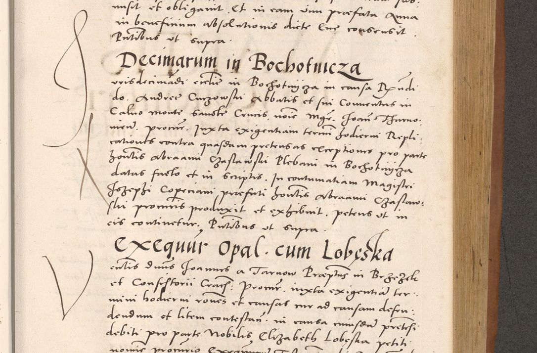 Zdjęcie nr 713 dla obiektu archiwalnego: Acta actorum causarum, sentenciarum tam diffinitivarum quam interloquutoriarum, decretorum, obligationum, quietationum et constitucionum procuratorum coram reverendo domino Bartholomeo Ganthkowsky cancellario Gnesnensi, archidiacono et reverendissimi in Christo patris domini Andree Dei gratia episcopi Cracoviensis vicario in spiritualibus generali Cracoviensi ad annum Domini millesimum quingentesimum quingentesimum primum, cuius indictio nona, pontificatus sanctissimi in Christo patris domini Julii divina providencia pape tercii, annus secundus (sic!) felici omine incipiutur.