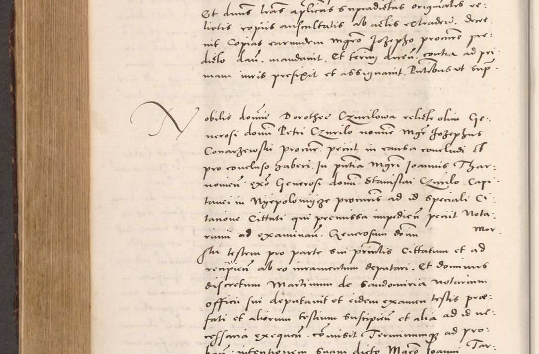 Zdjęcie nr 700 dla obiektu archiwalnego: Acta actorum causarum, sentenciarum tam diffinitivarum quam interloquutoriarum, decretorum, obligationum, quietationum et constitucionum procuratorum coram reverendo domino Bartholomeo Ganthkowsky cancellario Gnesnensi, archidiacono et reverendissimi in Christo patris domini Andree Dei gratia episcopi Cracoviensis vicario in spiritualibus generali Cracoviensi ad annum Domini millesimum quingentesimum quingentesimum primum, cuius indictio nona, pontificatus sanctissimi in Christo patris domini Julii divina providencia pape tercii, annus secundus (sic!) felici omine incipiutur.