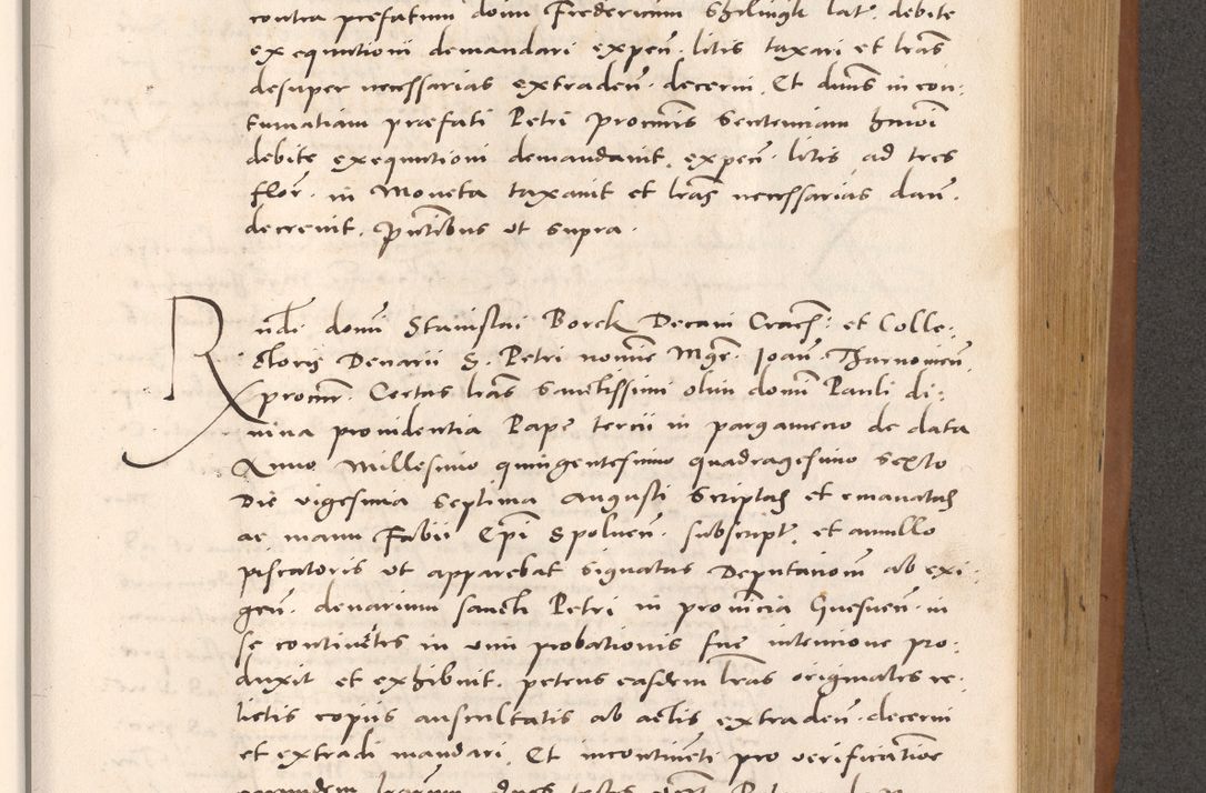 Zdjęcie nr 699 dla obiektu archiwalnego: Acta actorum causarum, sentenciarum tam diffinitivarum quam interloquutoriarum, decretorum, obligationum, quietationum et constitucionum procuratorum coram reverendo domino Bartholomeo Ganthkowsky cancellario Gnesnensi, archidiacono et reverendissimi in Christo patris domini Andree Dei gratia episcopi Cracoviensis vicario in spiritualibus generali Cracoviensi ad annum Domini millesimum quingentesimum quingentesimum primum, cuius indictio nona, pontificatus sanctissimi in Christo patris domini Julii divina providencia pape tercii, annus secundus (sic!) felici omine incipiutur.