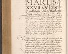 Zdjęcie nr 698 dla obiektu archiwalnego: Acta actorum causarum, sentenciarum tam diffinitivarum quam interloquutoriarum, decretorum, obligationum, quietationum et constitucionum procuratorum coram reverendo domino Bartholomeo Ganthkowsky cancellario Gnesnensi, archidiacono et reverendissimi in Christo patris domini Andree Dei gratia episcopi Cracoviensis vicario in spiritualibus generali Cracoviensi ad annum Domini millesimum quingentesimum quingentesimum primum, cuius indictio nona, pontificatus sanctissimi in Christo patris domini Julii divina providencia pape tercii, annus secundus (sic!) felici omine incipiutur.