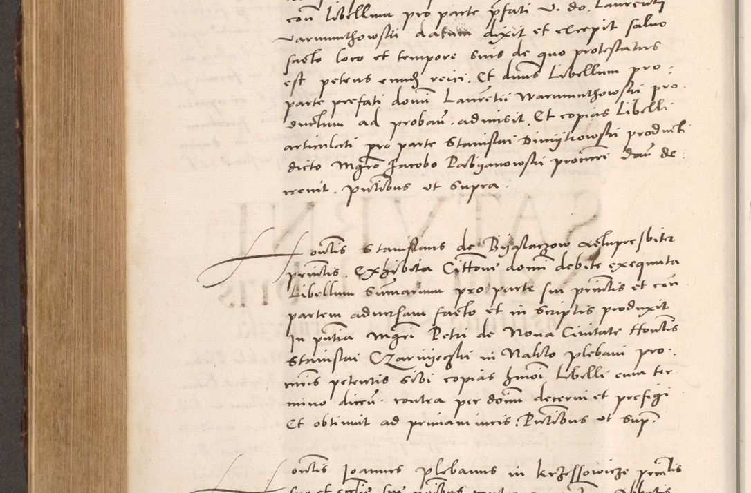 Zdjęcie nr 696 dla obiektu archiwalnego: Acta actorum causarum, sentenciarum tam diffinitivarum quam interloquutoriarum, decretorum, obligationum, quietationum et constitucionum procuratorum coram reverendo domino Bartholomeo Ganthkowsky cancellario Gnesnensi, archidiacono et reverendissimi in Christo patris domini Andree Dei gratia episcopi Cracoviensis vicario in spiritualibus generali Cracoviensi ad annum Domini millesimum quingentesimum quingentesimum primum, cuius indictio nona, pontificatus sanctissimi in Christo patris domini Julii divina providencia pape tercii, annus secundus (sic!) felici omine incipiutur.