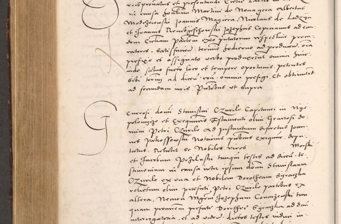 Zdjęcie nr 694 dla obiektu archiwalnego: Acta actorum causarum, sentenciarum tam diffinitivarum quam interloquutoriarum, decretorum, obligationum, quietationum et constitucionum procuratorum coram reverendo domino Bartholomeo Ganthkowsky cancellario Gnesnensi, archidiacono et reverendissimi in Christo patris domini Andree Dei gratia episcopi Cracoviensis vicario in spiritualibus generali Cracoviensi ad annum Domini millesimum quingentesimum quingentesimum primum, cuius indictio nona, pontificatus sanctissimi in Christo patris domini Julii divina providencia pape tercii, annus secundus (sic!) felici omine incipiutur.