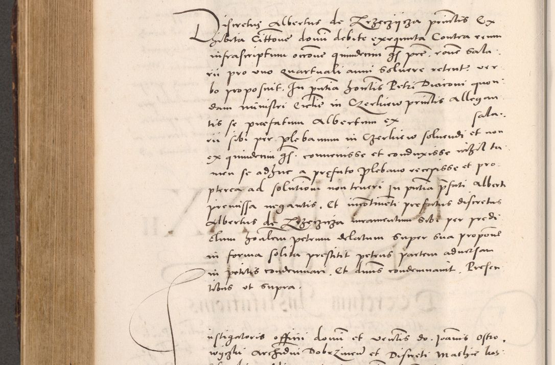 Zdjęcie nr 692 dla obiektu archiwalnego: Acta actorum causarum, sentenciarum tam diffinitivarum quam interloquutoriarum, decretorum, obligationum, quietationum et constitucionum procuratorum coram reverendo domino Bartholomeo Ganthkowsky cancellario Gnesnensi, archidiacono et reverendissimi in Christo patris domini Andree Dei gratia episcopi Cracoviensis vicario in spiritualibus generali Cracoviensi ad annum Domini millesimum quingentesimum quingentesimum primum, cuius indictio nona, pontificatus sanctissimi in Christo patris domini Julii divina providencia pape tercii, annus secundus (sic!) felici omine incipiutur.