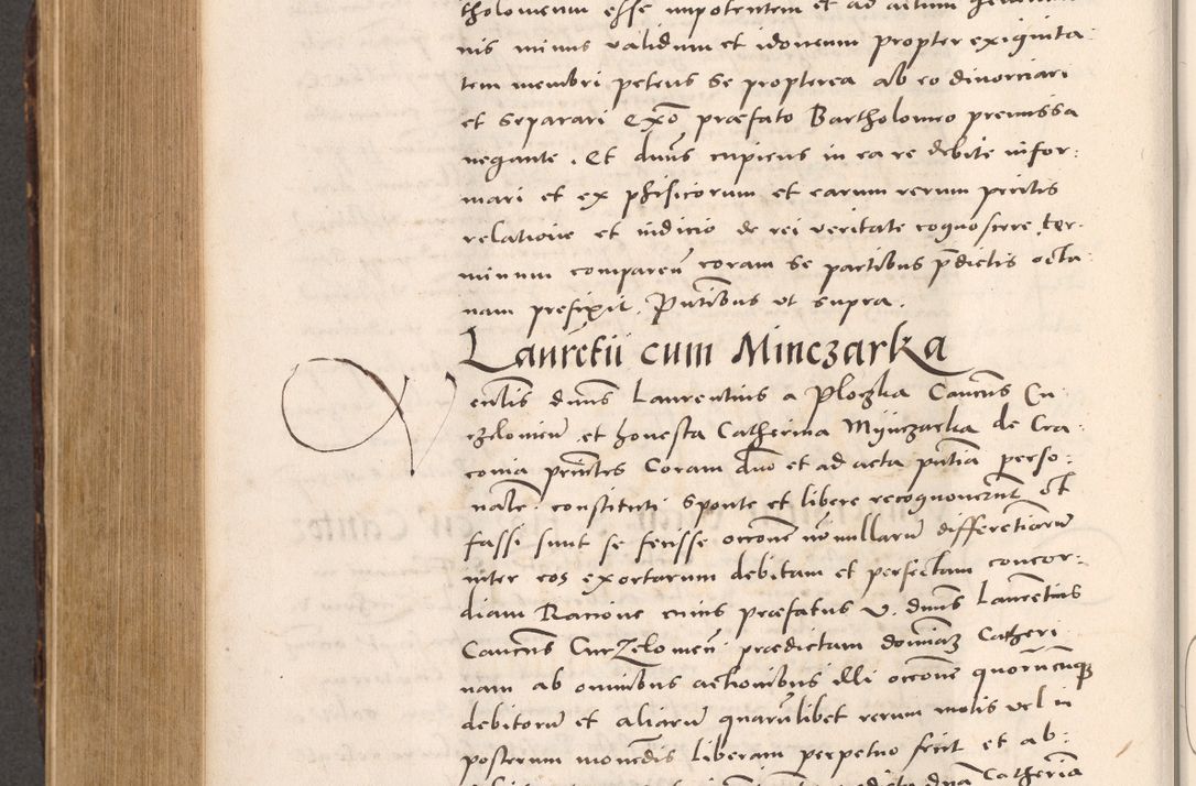 Zdjęcie nr 690 dla obiektu archiwalnego: Acta actorum causarum, sentenciarum tam diffinitivarum quam interloquutoriarum, decretorum, obligationum, quietationum et constitucionum procuratorum coram reverendo domino Bartholomeo Ganthkowsky cancellario Gnesnensi, archidiacono et reverendissimi in Christo patris domini Andree Dei gratia episcopi Cracoviensis vicario in spiritualibus generali Cracoviensi ad annum Domini millesimum quingentesimum quingentesimum primum, cuius indictio nona, pontificatus sanctissimi in Christo patris domini Julii divina providencia pape tercii, annus secundus (sic!) felici omine incipiutur.