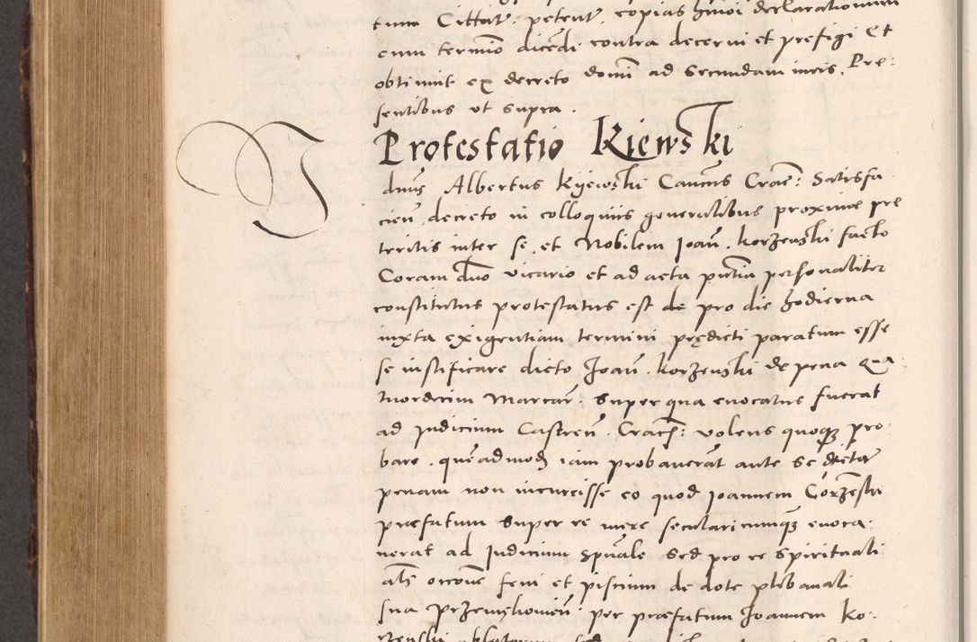Zdjęcie nr 688 dla obiektu archiwalnego: Acta actorum causarum, sentenciarum tam diffinitivarum quam interloquutoriarum, decretorum, obligationum, quietationum et constitucionum procuratorum coram reverendo domino Bartholomeo Ganthkowsky cancellario Gnesnensi, archidiacono et reverendissimi in Christo patris domini Andree Dei gratia episcopi Cracoviensis vicario in spiritualibus generali Cracoviensi ad annum Domini millesimum quingentesimum quingentesimum primum, cuius indictio nona, pontificatus sanctissimi in Christo patris domini Julii divina providencia pape tercii, annus secundus (sic!) felici omine incipiutur.