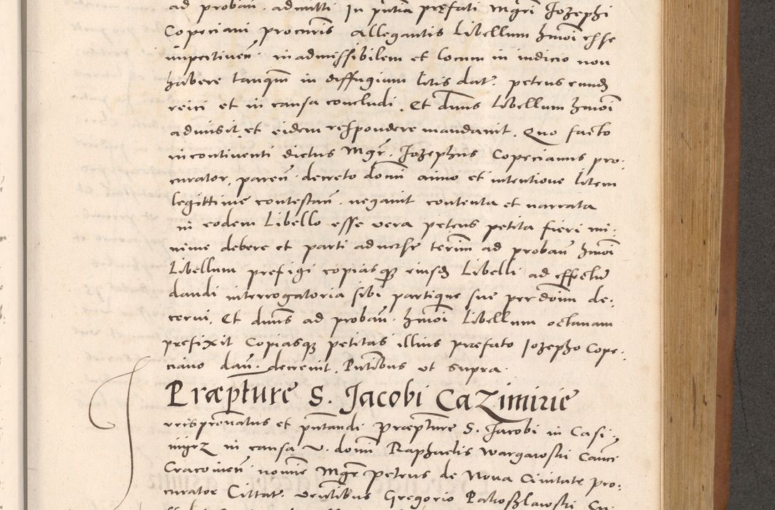 Zdjęcie nr 685 dla obiektu archiwalnego: Acta actorum causarum, sentenciarum tam diffinitivarum quam interloquutoriarum, decretorum, obligationum, quietationum et constitucionum procuratorum coram reverendo domino Bartholomeo Ganthkowsky cancellario Gnesnensi, archidiacono et reverendissimi in Christo patris domini Andree Dei gratia episcopi Cracoviensis vicario in spiritualibus generali Cracoviensi ad annum Domini millesimum quingentesimum quingentesimum primum, cuius indictio nona, pontificatus sanctissimi in Christo patris domini Julii divina providencia pape tercii, annus secundus (sic!) felici omine incipiutur.