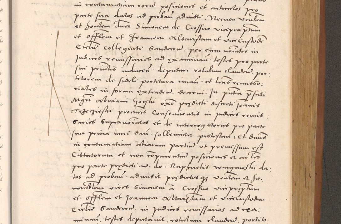 Zdjęcie nr 687 dla obiektu archiwalnego: Acta actorum causarum, sentenciarum tam diffinitivarum quam interloquutoriarum, decretorum, obligationum, quietationum et constitucionum procuratorum coram reverendo domino Bartholomeo Ganthkowsky cancellario Gnesnensi, archidiacono et reverendissimi in Christo patris domini Andree Dei gratia episcopi Cracoviensis vicario in spiritualibus generali Cracoviensi ad annum Domini millesimum quingentesimum quingentesimum primum, cuius indictio nona, pontificatus sanctissimi in Christo patris domini Julii divina providencia pape tercii, annus secundus (sic!) felici omine incipiutur.