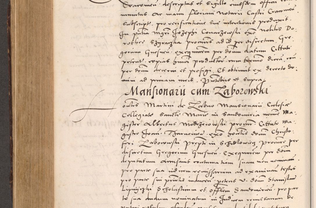 Zdjęcie nr 682 dla obiektu archiwalnego: Acta actorum causarum, sentenciarum tam diffinitivarum quam interloquutoriarum, decretorum, obligationum, quietationum et constitucionum procuratorum coram reverendo domino Bartholomeo Ganthkowsky cancellario Gnesnensi, archidiacono et reverendissimi in Christo patris domini Andree Dei gratia episcopi Cracoviensis vicario in spiritualibus generali Cracoviensi ad annum Domini millesimum quingentesimum quingentesimum primum, cuius indictio nona, pontificatus sanctissimi in Christo patris domini Julii divina providencia pape tercii, annus secundus (sic!) felici omine incipiutur.