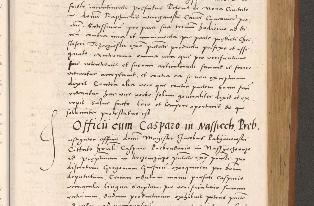 Zdjęcie nr 681 dla obiektu archiwalnego: Acta actorum causarum, sentenciarum tam diffinitivarum quam interloquutoriarum, decretorum, obligationum, quietationum et constitucionum procuratorum coram reverendo domino Bartholomeo Ganthkowsky cancellario Gnesnensi, archidiacono et reverendissimi in Christo patris domini Andree Dei gratia episcopi Cracoviensis vicario in spiritualibus generali Cracoviensi ad annum Domini millesimum quingentesimum quingentesimum primum, cuius indictio nona, pontificatus sanctissimi in Christo patris domini Julii divina providencia pape tercii, annus secundus (sic!) felici omine incipiutur.