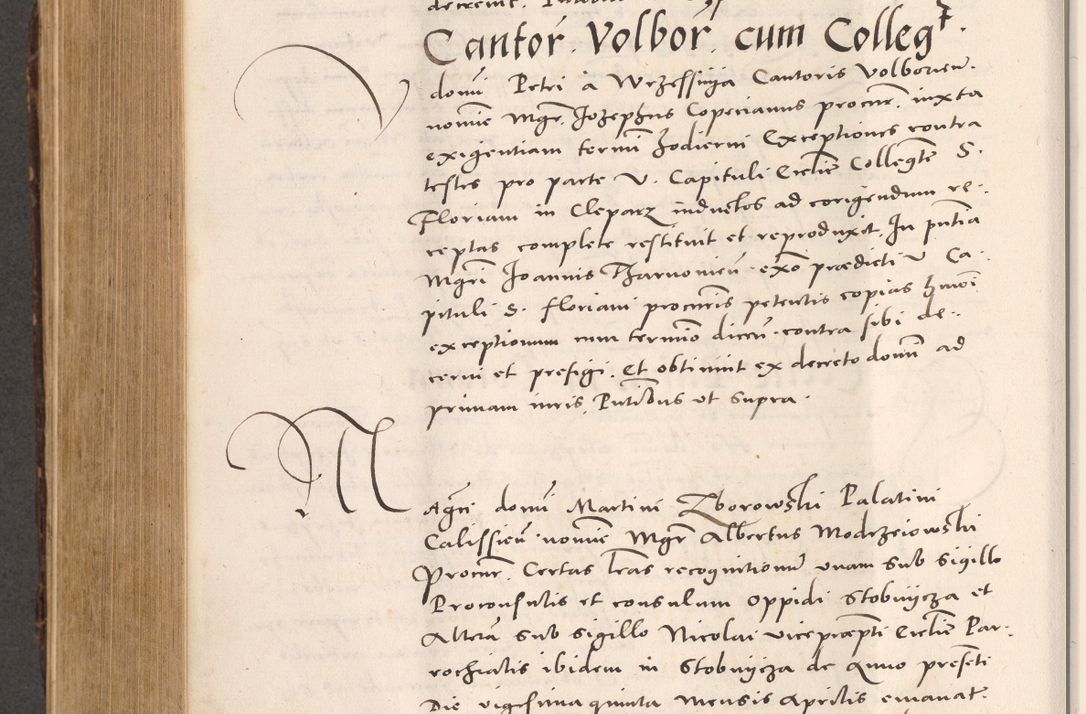 Zdjęcie nr 676 dla obiektu archiwalnego: Acta actorum causarum, sentenciarum tam diffinitivarum quam interloquutoriarum, decretorum, obligationum, quietationum et constitucionum procuratorum coram reverendo domino Bartholomeo Ganthkowsky cancellario Gnesnensi, archidiacono et reverendissimi in Christo patris domini Andree Dei gratia episcopi Cracoviensis vicario in spiritualibus generali Cracoviensi ad annum Domini millesimum quingentesimum quingentesimum primum, cuius indictio nona, pontificatus sanctissimi in Christo patris domini Julii divina providencia pape tercii, annus secundus (sic!) felici omine incipiutur.