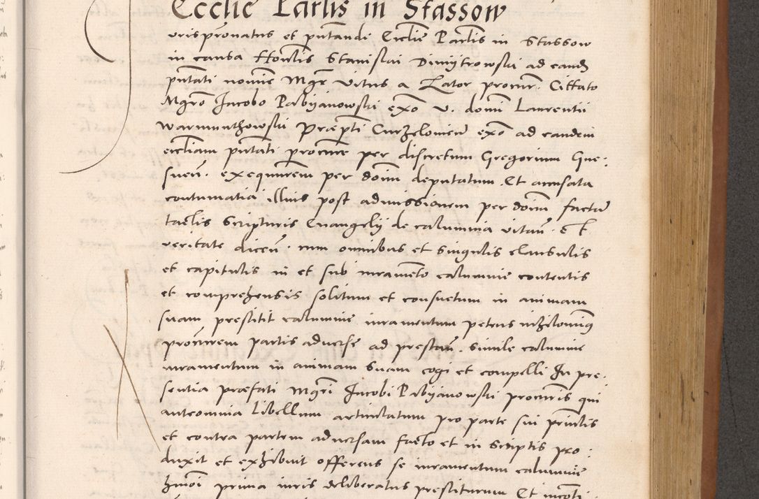 Zdjęcie nr 673 dla obiektu archiwalnego: Acta actorum causarum, sentenciarum tam diffinitivarum quam interloquutoriarum, decretorum, obligationum, quietationum et constitucionum procuratorum coram reverendo domino Bartholomeo Ganthkowsky cancellario Gnesnensi, archidiacono et reverendissimi in Christo patris domini Andree Dei gratia episcopi Cracoviensis vicario in spiritualibus generali Cracoviensi ad annum Domini millesimum quingentesimum quingentesimum primum, cuius indictio nona, pontificatus sanctissimi in Christo patris domini Julii divina providencia pape tercii, annus secundus (sic!) felici omine incipiutur.
