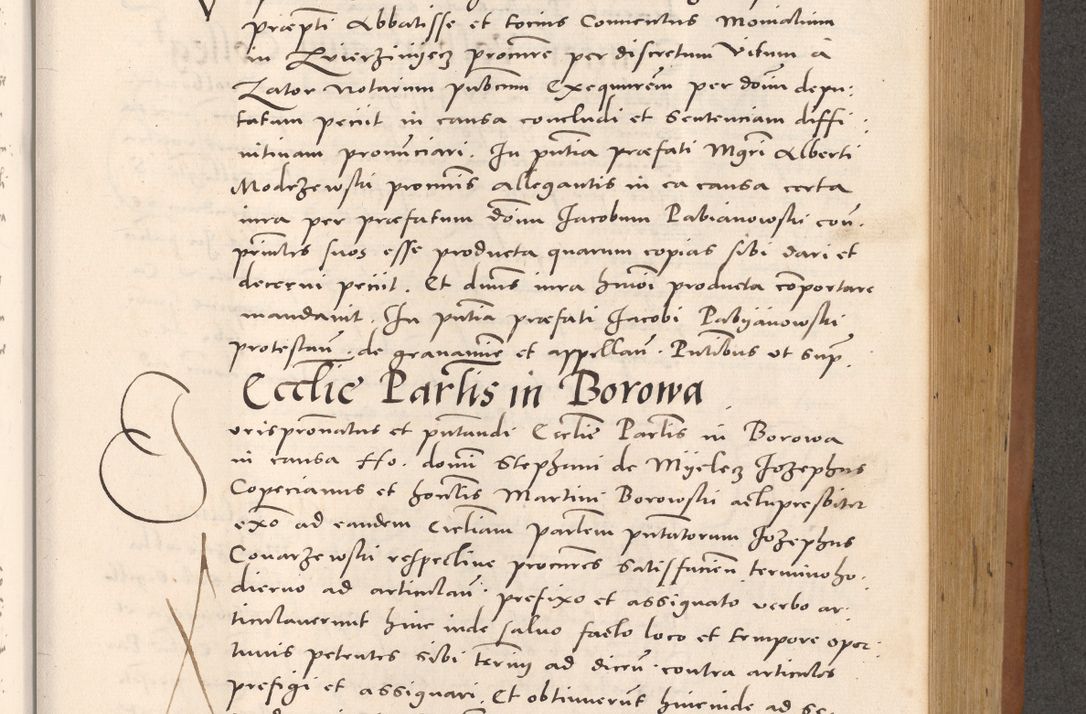 Zdjęcie nr 675 dla obiektu archiwalnego: Acta actorum causarum, sentenciarum tam diffinitivarum quam interloquutoriarum, decretorum, obligationum, quietationum et constitucionum procuratorum coram reverendo domino Bartholomeo Ganthkowsky cancellario Gnesnensi, archidiacono et reverendissimi in Christo patris domini Andree Dei gratia episcopi Cracoviensis vicario in spiritualibus generali Cracoviensi ad annum Domini millesimum quingentesimum quingentesimum primum, cuius indictio nona, pontificatus sanctissimi in Christo patris domini Julii divina providencia pape tercii, annus secundus (sic!) felici omine incipiutur.
