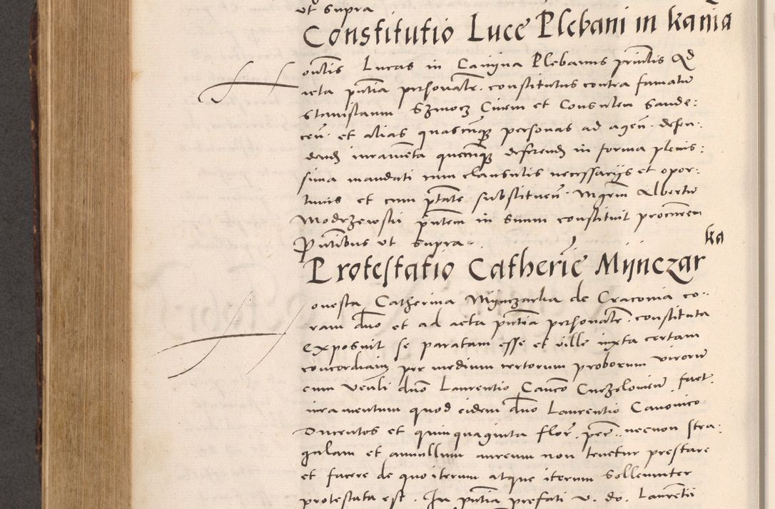 Zdjęcie nr 670 dla obiektu archiwalnego: Acta actorum causarum, sentenciarum tam diffinitivarum quam interloquutoriarum, decretorum, obligationum, quietationum et constitucionum procuratorum coram reverendo domino Bartholomeo Ganthkowsky cancellario Gnesnensi, archidiacono et reverendissimi in Christo patris domini Andree Dei gratia episcopi Cracoviensis vicario in spiritualibus generali Cracoviensi ad annum Domini millesimum quingentesimum quingentesimum primum, cuius indictio nona, pontificatus sanctissimi in Christo patris domini Julii divina providencia pape tercii, annus secundus (sic!) felici omine incipiutur.