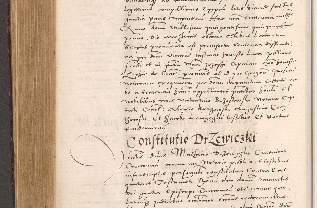 Zdjęcie nr 638 dla obiektu archiwalnego: Acta actorum causarum, sentenciarum tam diffinitivarum quam interloquutoriarum, decretorum, obligationum, quietationum et constitucionum procuratorum coram reverendo domino Bartholomeo Ganthkowsky cancellario Gnesnensi, archidiacono et reverendissimi in Christo patris domini Andree Dei gratia episcopi Cracoviensis vicario in spiritualibus generali Cracoviensi ad annum Domini millesimum quingentesimum quingentesimum primum, cuius indictio nona, pontificatus sanctissimi in Christo patris domini Julii divina providencia pape tercii, annus secundus (sic!) felici omine incipiutur.