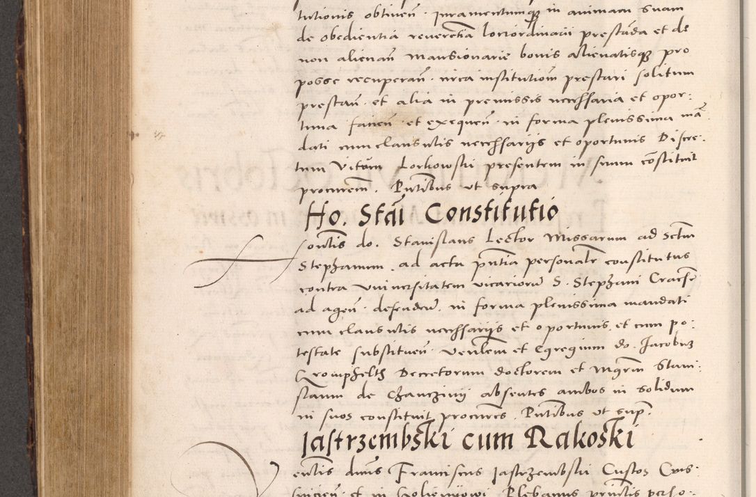 Zdjęcie nr 634 dla obiektu archiwalnego: Acta actorum causarum, sentenciarum tam diffinitivarum quam interloquutoriarum, decretorum, obligationum, quietationum et constitucionum procuratorum coram reverendo domino Bartholomeo Ganthkowsky cancellario Gnesnensi, archidiacono et reverendissimi in Christo patris domini Andree Dei gratia episcopi Cracoviensis vicario in spiritualibus generali Cracoviensi ad annum Domini millesimum quingentesimum quingentesimum primum, cuius indictio nona, pontificatus sanctissimi in Christo patris domini Julii divina providencia pape tercii, annus secundus (sic!) felici omine incipiutur.