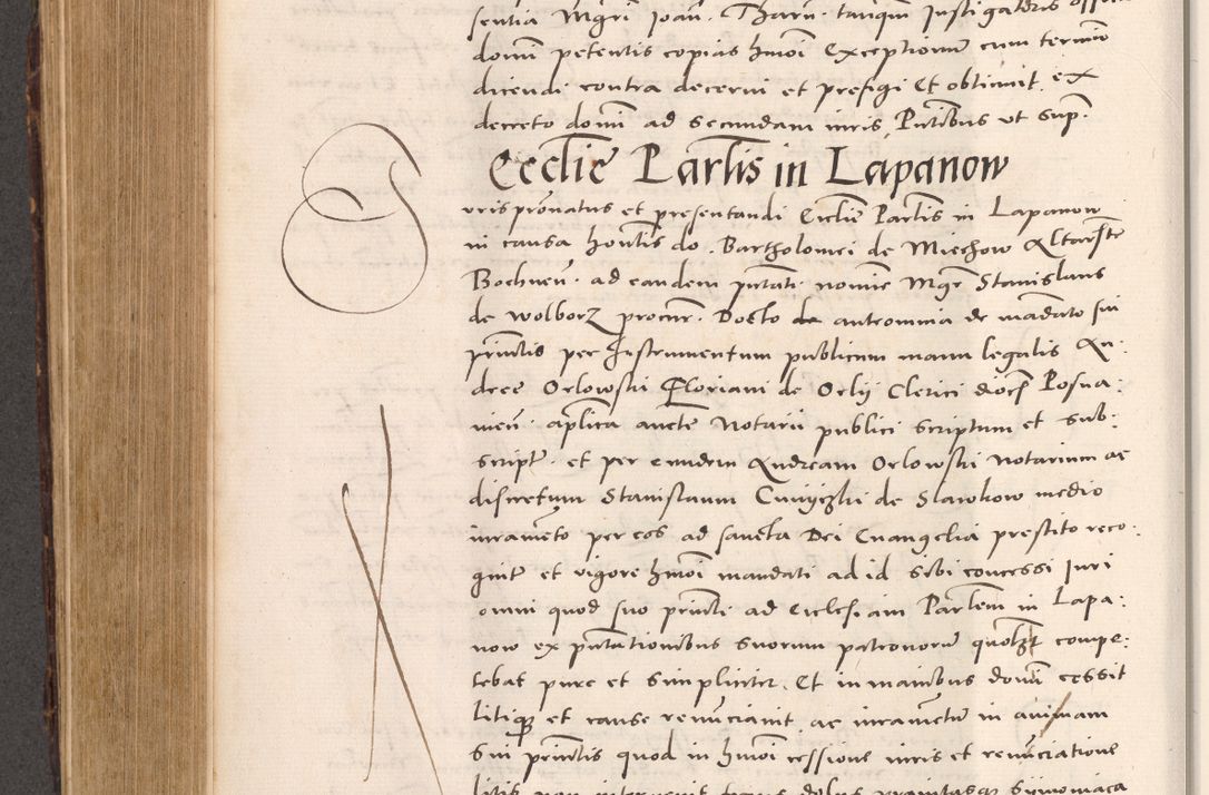 Zdjęcie nr 632 dla obiektu archiwalnego: Acta actorum causarum, sentenciarum tam diffinitivarum quam interloquutoriarum, decretorum, obligationum, quietationum et constitucionum procuratorum coram reverendo domino Bartholomeo Ganthkowsky cancellario Gnesnensi, archidiacono et reverendissimi in Christo patris domini Andree Dei gratia episcopi Cracoviensis vicario in spiritualibus generali Cracoviensi ad annum Domini millesimum quingentesimum quingentesimum primum, cuius indictio nona, pontificatus sanctissimi in Christo patris domini Julii divina providencia pape tercii, annus secundus (sic!) felici omine incipiutur.