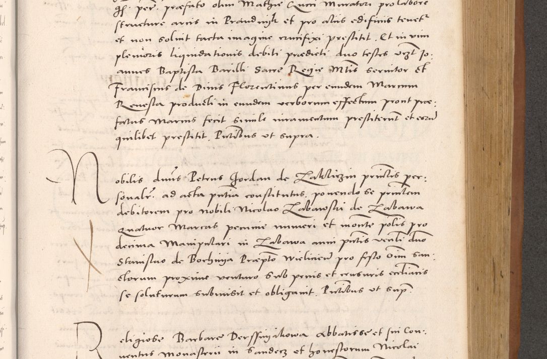 Zdjęcie nr 631 dla obiektu archiwalnego: Acta actorum causarum, sentenciarum tam diffinitivarum quam interloquutoriarum, decretorum, obligationum, quietationum et constitucionum procuratorum coram reverendo domino Bartholomeo Ganthkowsky cancellario Gnesnensi, archidiacono et reverendissimi in Christo patris domini Andree Dei gratia episcopi Cracoviensis vicario in spiritualibus generali Cracoviensi ad annum Domini millesimum quingentesimum quingentesimum primum, cuius indictio nona, pontificatus sanctissimi in Christo patris domini Julii divina providencia pape tercii, annus secundus (sic!) felici omine incipiutur.