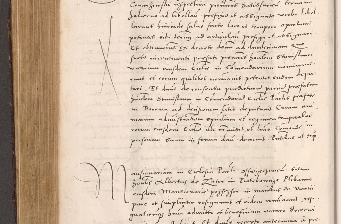 Zdjęcie nr 630 dla obiektu archiwalnego: Acta actorum causarum, sentenciarum tam diffinitivarum quam interloquutoriarum, decretorum, obligationum, quietationum et constitucionum procuratorum coram reverendo domino Bartholomeo Ganthkowsky cancellario Gnesnensi, archidiacono et reverendissimi in Christo patris domini Andree Dei gratia episcopi Cracoviensis vicario in spiritualibus generali Cracoviensi ad annum Domini millesimum quingentesimum quingentesimum primum, cuius indictio nona, pontificatus sanctissimi in Christo patris domini Julii divina providencia pape tercii, annus secundus (sic!) felici omine incipiutur.