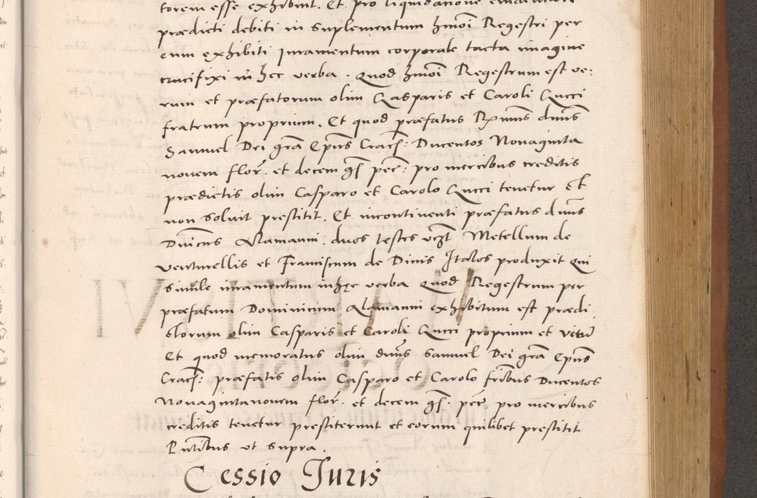 Zdjęcie nr 627 dla obiektu archiwalnego: Acta actorum causarum, sentenciarum tam diffinitivarum quam interloquutoriarum, decretorum, obligationum, quietationum et constitucionum procuratorum coram reverendo domino Bartholomeo Ganthkowsky cancellario Gnesnensi, archidiacono et reverendissimi in Christo patris domini Andree Dei gratia episcopi Cracoviensis vicario in spiritualibus generali Cracoviensi ad annum Domini millesimum quingentesimum quingentesimum primum, cuius indictio nona, pontificatus sanctissimi in Christo patris domini Julii divina providencia pape tercii, annus secundus (sic!) felici omine incipiutur.
