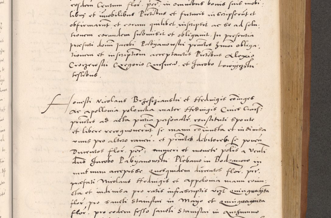 Zdjęcie nr 611 dla obiektu archiwalnego: Acta actorum causarum, sentenciarum tam diffinitivarum quam interloquutoriarum, decretorum, obligationum, quietationum et constitucionum procuratorum coram reverendo domino Bartholomeo Ganthkowsky cancellario Gnesnensi, archidiacono et reverendissimi in Christo patris domini Andree Dei gratia episcopi Cracoviensis vicario in spiritualibus generali Cracoviensi ad annum Domini millesimum quingentesimum quingentesimum primum, cuius indictio nona, pontificatus sanctissimi in Christo patris domini Julii divina providencia pape tercii, annus secundus (sic!) felici omine incipiutur.