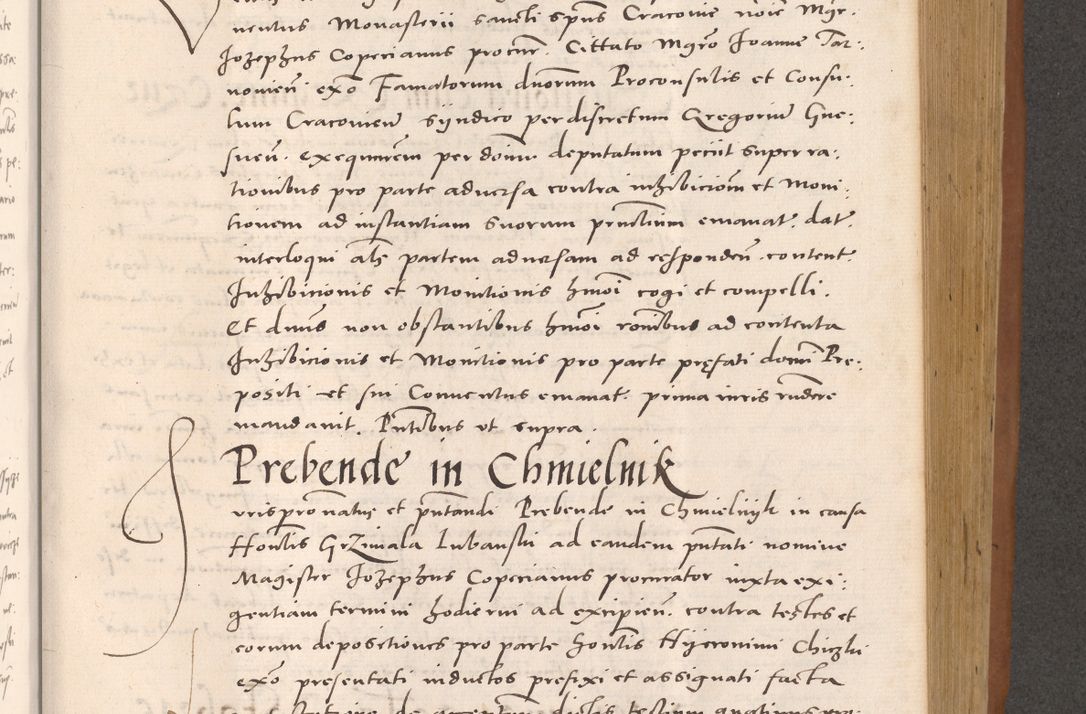 Zdjęcie nr 609 dla obiektu archiwalnego: Acta actorum causarum, sentenciarum tam diffinitivarum quam interloquutoriarum, decretorum, obligationum, quietationum et constitucionum procuratorum coram reverendo domino Bartholomeo Ganthkowsky cancellario Gnesnensi, archidiacono et reverendissimi in Christo patris domini Andree Dei gratia episcopi Cracoviensis vicario in spiritualibus generali Cracoviensi ad annum Domini millesimum quingentesimum quingentesimum primum, cuius indictio nona, pontificatus sanctissimi in Christo patris domini Julii divina providencia pape tercii, annus secundus (sic!) felici omine incipiutur.