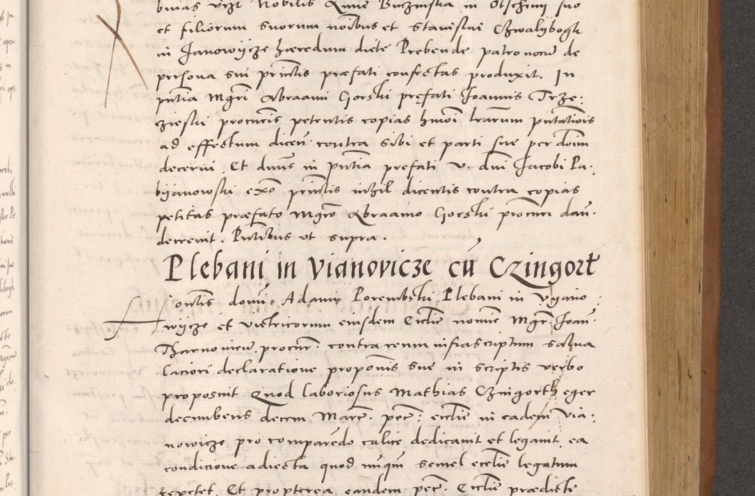 Zdjęcie nr 607 dla obiektu archiwalnego: Acta actorum causarum, sentenciarum tam diffinitivarum quam interloquutoriarum, decretorum, obligationum, quietationum et constitucionum procuratorum coram reverendo domino Bartholomeo Ganthkowsky cancellario Gnesnensi, archidiacono et reverendissimi in Christo patris domini Andree Dei gratia episcopi Cracoviensis vicario in spiritualibus generali Cracoviensi ad annum Domini millesimum quingentesimum quingentesimum primum, cuius indictio nona, pontificatus sanctissimi in Christo patris domini Julii divina providencia pape tercii, annus secundus (sic!) felici omine incipiutur.
