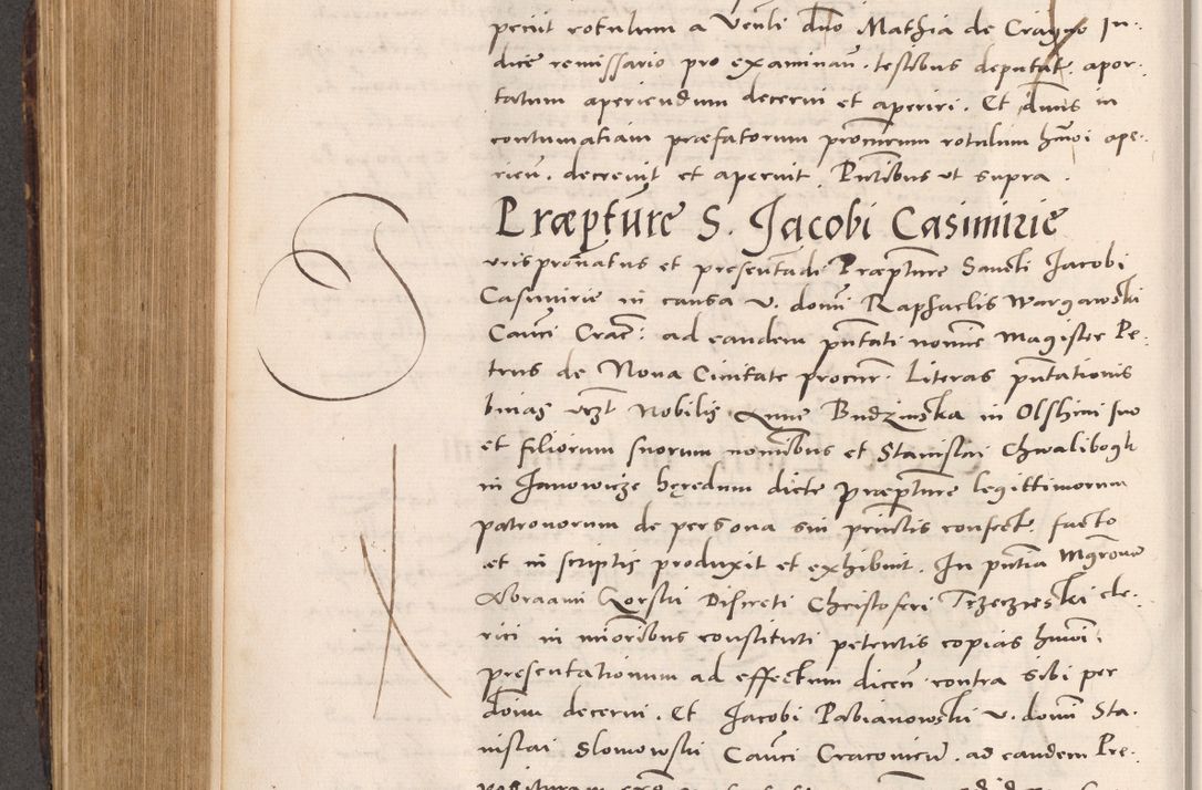 Zdjęcie nr 606 dla obiektu archiwalnego: Acta actorum causarum, sentenciarum tam diffinitivarum quam interloquutoriarum, decretorum, obligationum, quietationum et constitucionum procuratorum coram reverendo domino Bartholomeo Ganthkowsky cancellario Gnesnensi, archidiacono et reverendissimi in Christo patris domini Andree Dei gratia episcopi Cracoviensis vicario in spiritualibus generali Cracoviensi ad annum Domini millesimum quingentesimum quingentesimum primum, cuius indictio nona, pontificatus sanctissimi in Christo patris domini Julii divina providencia pape tercii, annus secundus (sic!) felici omine incipiutur.