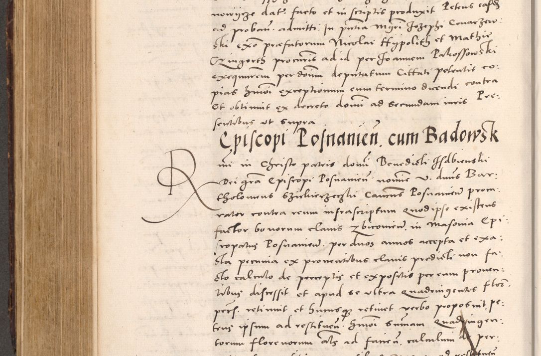 Zdjęcie nr 604 dla obiektu archiwalnego: Acta actorum causarum, sentenciarum tam diffinitivarum quam interloquutoriarum, decretorum, obligationum, quietationum et constitucionum procuratorum coram reverendo domino Bartholomeo Ganthkowsky cancellario Gnesnensi, archidiacono et reverendissimi in Christo patris domini Andree Dei gratia episcopi Cracoviensis vicario in spiritualibus generali Cracoviensi ad annum Domini millesimum quingentesimum quingentesimum primum, cuius indictio nona, pontificatus sanctissimi in Christo patris domini Julii divina providencia pape tercii, annus secundus (sic!) felici omine incipiutur.