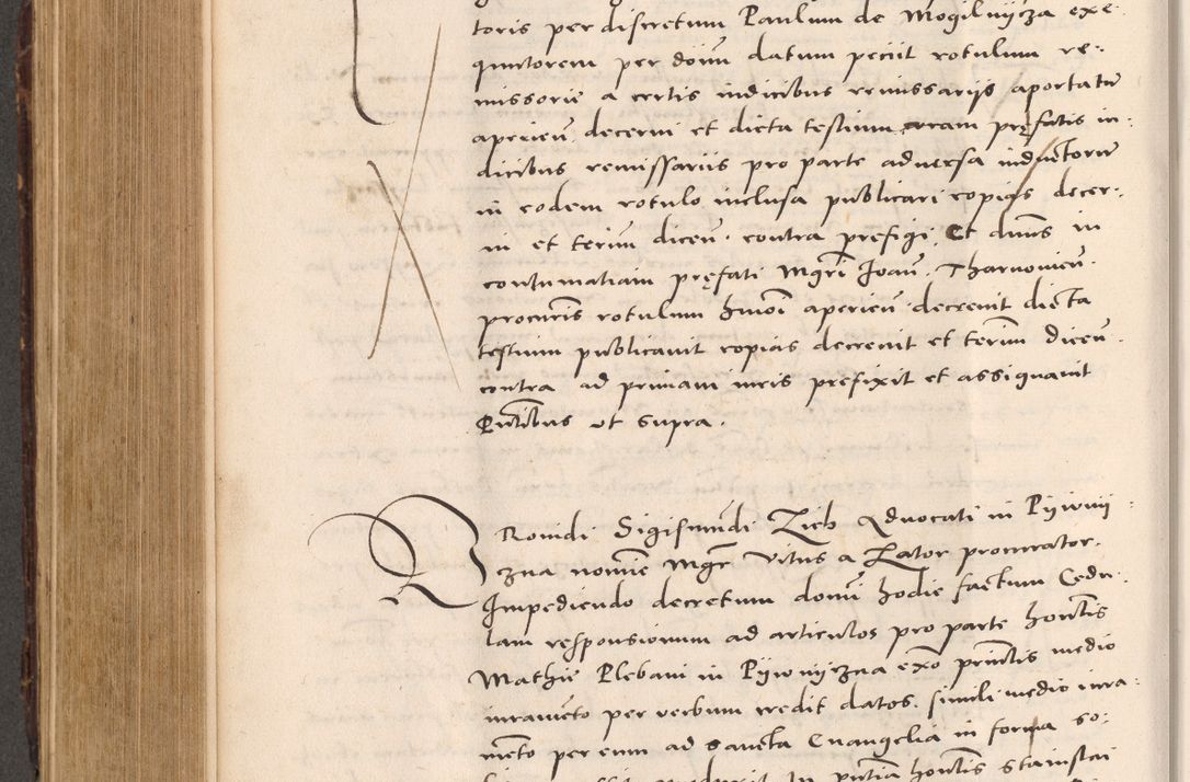 Zdjęcie nr 598 dla obiektu archiwalnego: Acta actorum causarum, sentenciarum tam diffinitivarum quam interloquutoriarum, decretorum, obligationum, quietationum et constitucionum procuratorum coram reverendo domino Bartholomeo Ganthkowsky cancellario Gnesnensi, archidiacono et reverendissimi in Christo patris domini Andree Dei gratia episcopi Cracoviensis vicario in spiritualibus generali Cracoviensi ad annum Domini millesimum quingentesimum quingentesimum primum, cuius indictio nona, pontificatus sanctissimi in Christo patris domini Julii divina providencia pape tercii, annus secundus (sic!) felici omine incipiutur.