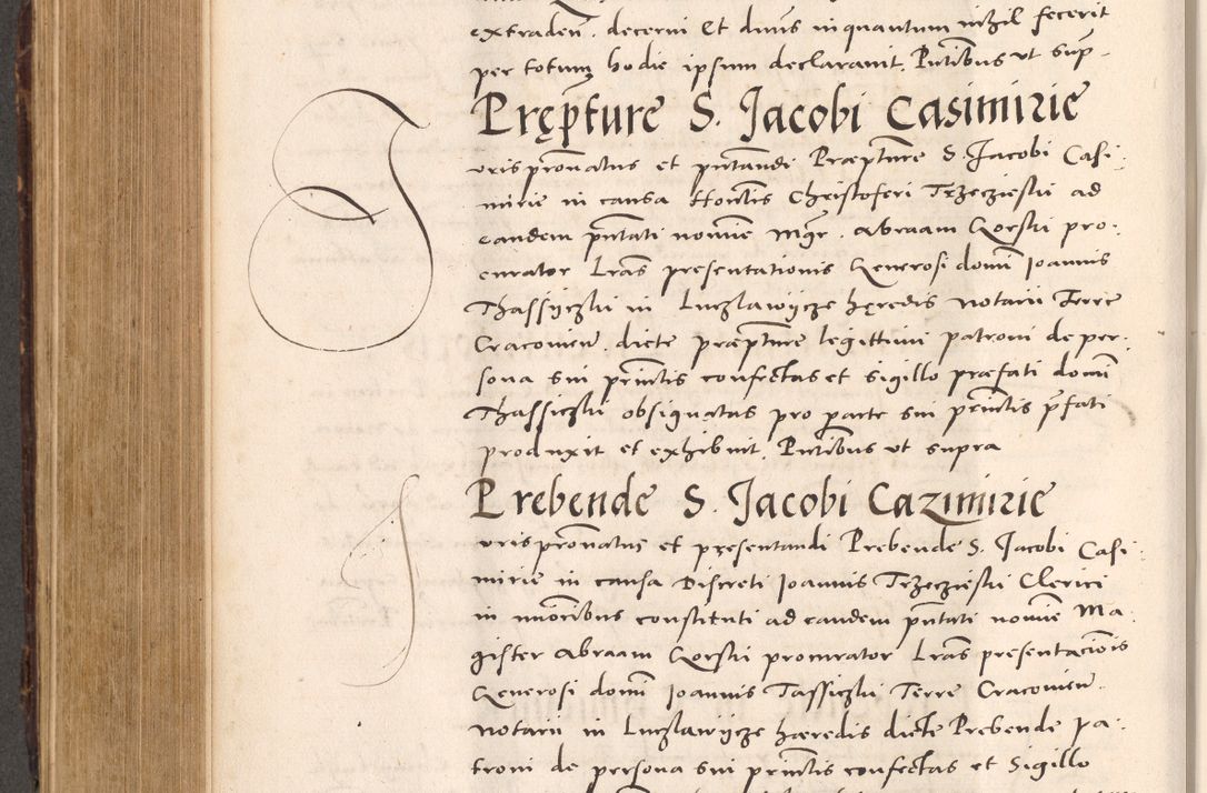 Zdjęcie nr 594 dla obiektu archiwalnego: Acta actorum causarum, sentenciarum tam diffinitivarum quam interloquutoriarum, decretorum, obligationum, quietationum et constitucionum procuratorum coram reverendo domino Bartholomeo Ganthkowsky cancellario Gnesnensi, archidiacono et reverendissimi in Christo patris domini Andree Dei gratia episcopi Cracoviensis vicario in spiritualibus generali Cracoviensi ad annum Domini millesimum quingentesimum quingentesimum primum, cuius indictio nona, pontificatus sanctissimi in Christo patris domini Julii divina providencia pape tercii, annus secundus (sic!) felici omine incipiutur.