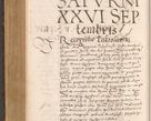 Zdjęcie nr 592 dla obiektu archiwalnego: Acta actorum causarum, sentenciarum tam diffinitivarum quam interloquutoriarum, decretorum, obligationum, quietationum et constitucionum procuratorum coram reverendo domino Bartholomeo Ganthkowsky cancellario Gnesnensi, archidiacono et reverendissimi in Christo patris domini Andree Dei gratia episcopi Cracoviensis vicario in spiritualibus generali Cracoviensi ad annum Domini millesimum quingentesimum quingentesimum primum, cuius indictio nona, pontificatus sanctissimi in Christo patris domini Julii divina providencia pape tercii, annus secundus (sic!) felici omine incipiutur.